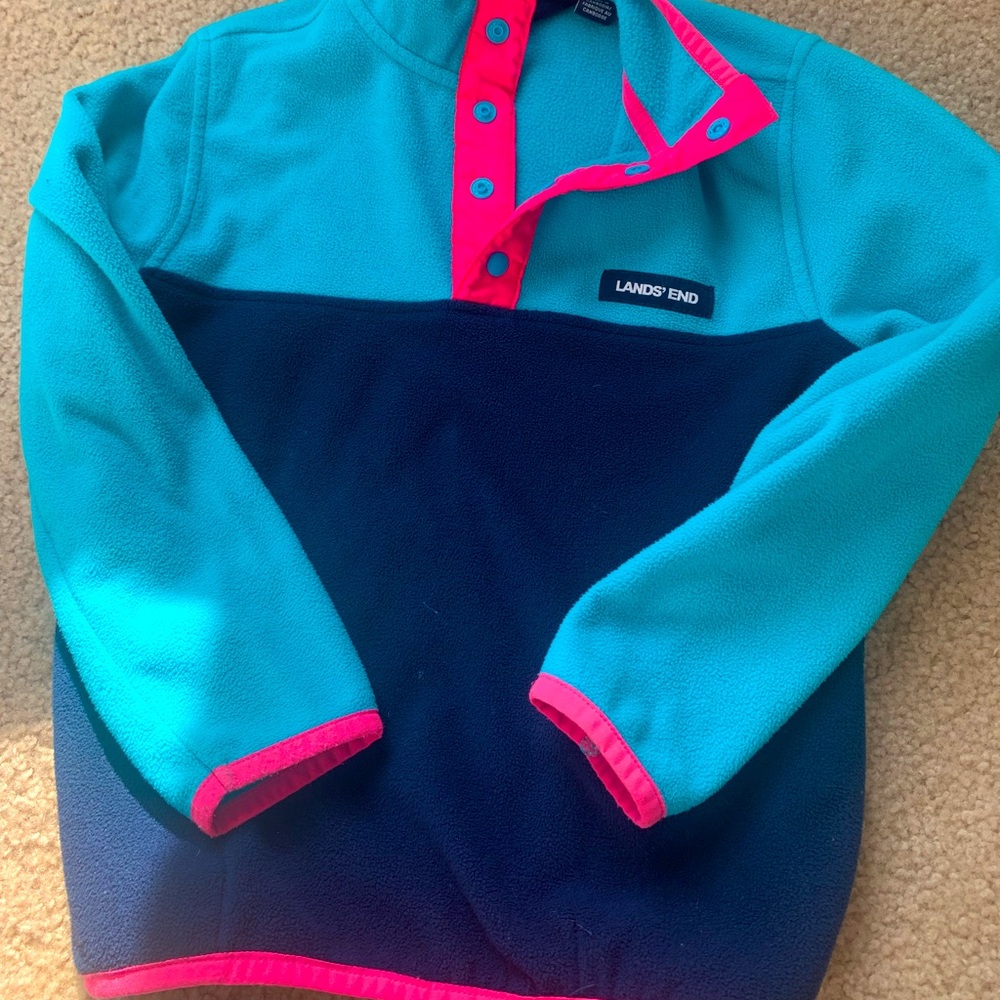 Lands end fleece 6-7